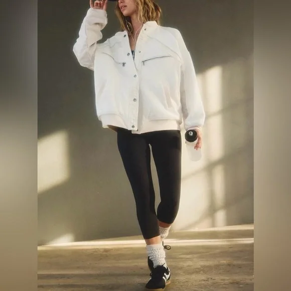 NWT Free People Movement Extra Winnings
Cardi / Ivory Combo - Picture 3 of 10